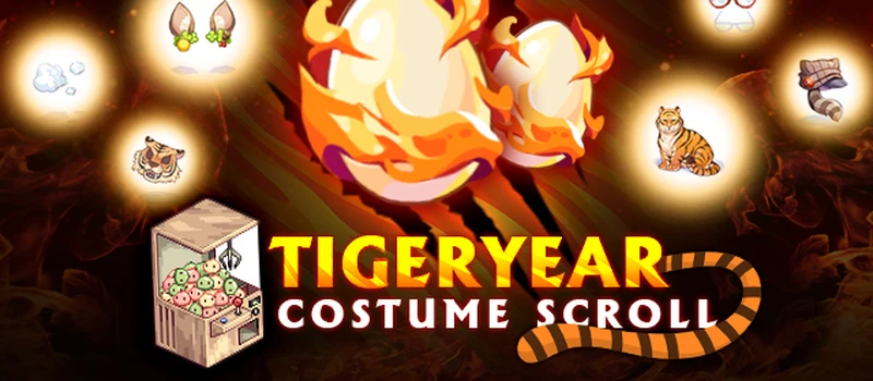 TIGER COSTUME SCROLL